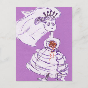 Cartão Postal Bonito Bachelorette