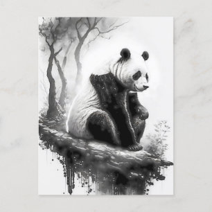 Cartão Postal Bonito, bonito, bonzinho Urso de Panda