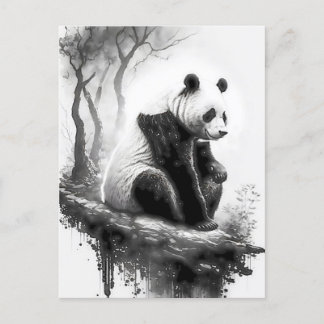 Cartão Postal Bonito, bonito, bonzinho Urso de Panda