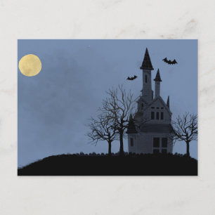 Cartão Postal Bonito Halloween