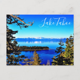 CARTÃO POSTAL BONITO LAKE TAHOE POSTCARD