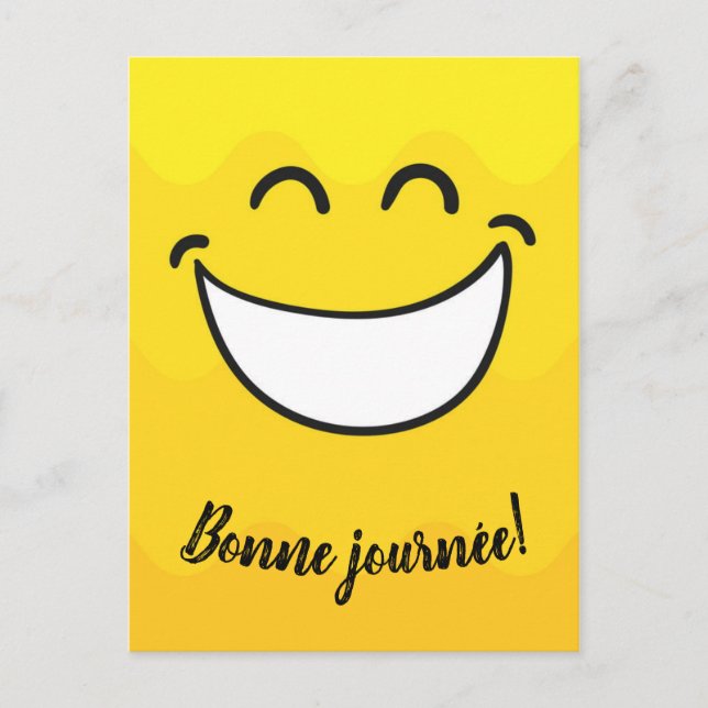 Cartão Postal Bonne, jornada! (Frente)