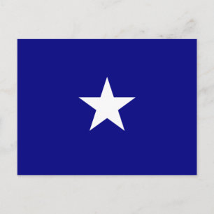 Cartão Postal Bonnie Blue Flag