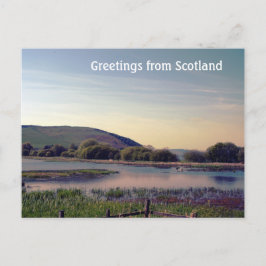 Cartão Postal Bonnie Scotland — Scottish Loch View