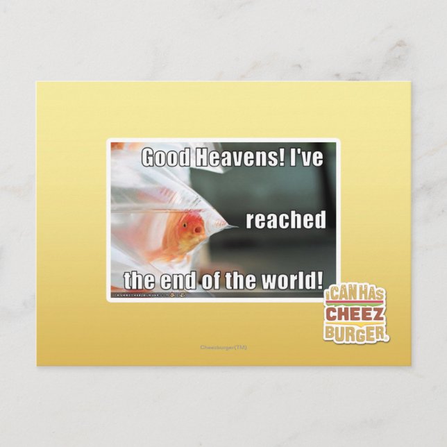 Cartão Postal Bons céus! (Frente)