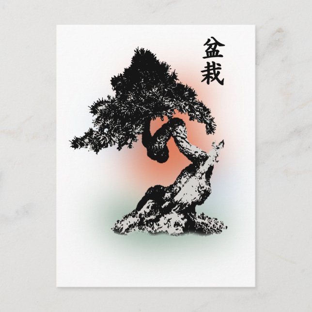 Cartão Postal Bonsai 01 (Frente)