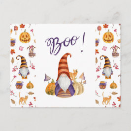 Cartão Postal Boo Dia das Bruxas