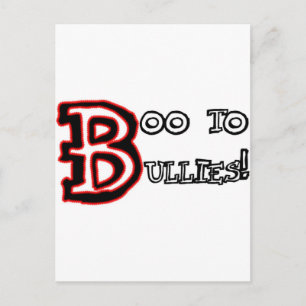 Cartão Postal Boo para Bullies!