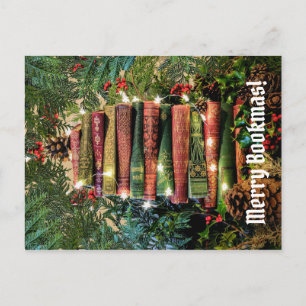 Cartão Postal Bookmas de feliz