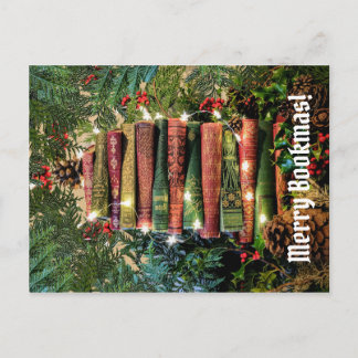 Cartão Postal Bookmas de feliz
