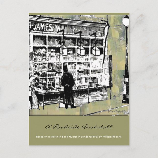 Cartão Postal Bookstall (Frente)