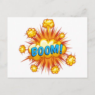Cartão Postal Boom