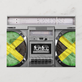 Cartão Postal Boombox da Jamaica