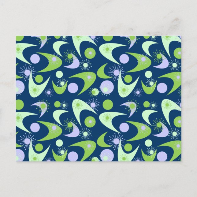 Cartão Postal Boomerangs Retro (Frente)