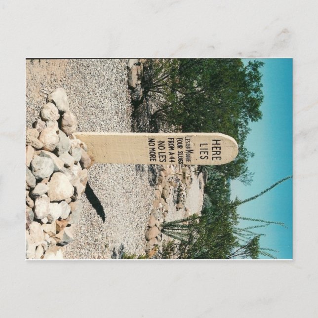 Cartão Postal Boot Hill (Frente)