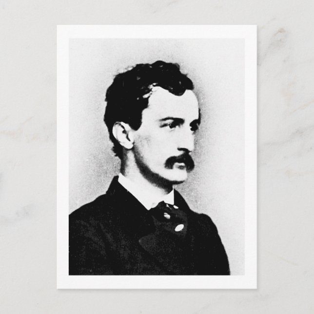 Cartão Postal Booth ~ John Wilkes / Assassino (Frente)