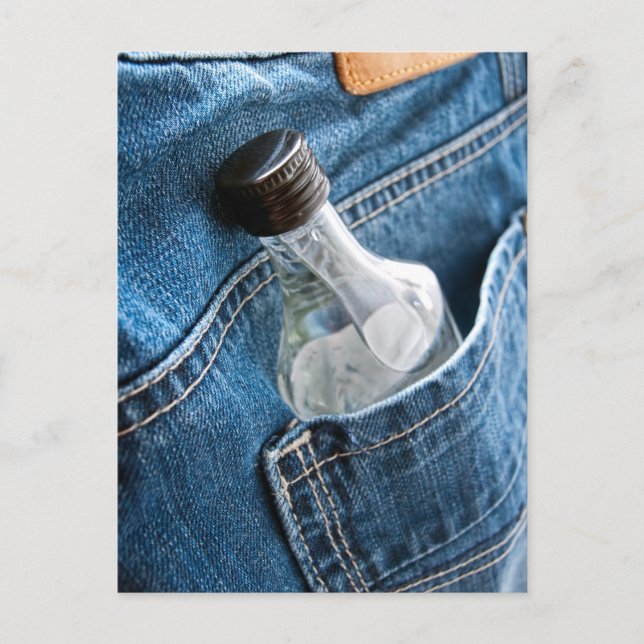 Cartão Postal Booze (Frente)