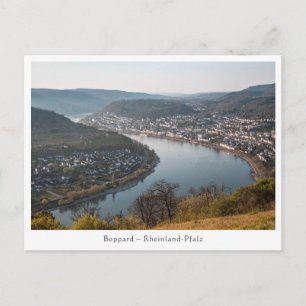 Cartão Postal Boppard Alemanha
