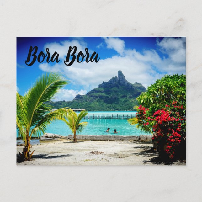 Cartão Postal Bora Bora (Frente)
