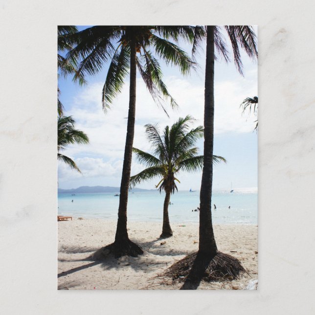 Cartão Postal Boracay Filipinas (Frente)