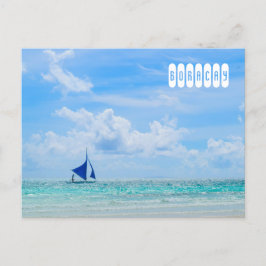 Cartão Postal Boracay Paraw