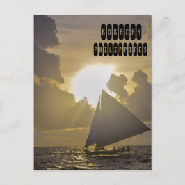 Cartão Postal Boracay Sunset