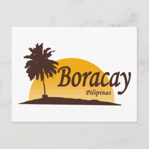 Cartão Postal Boracay White