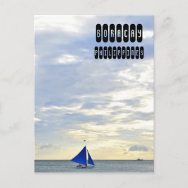 Cartão Postal Boracay White Beach