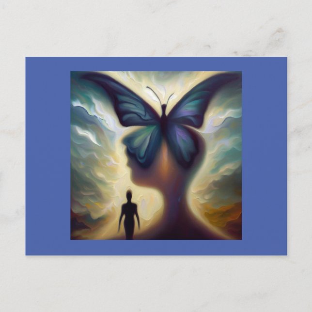 Cartão Postal Borboleta 1 (Frente)