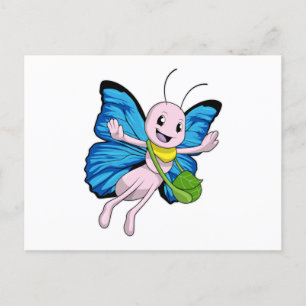 Cartão Postal Borboleta com Alça