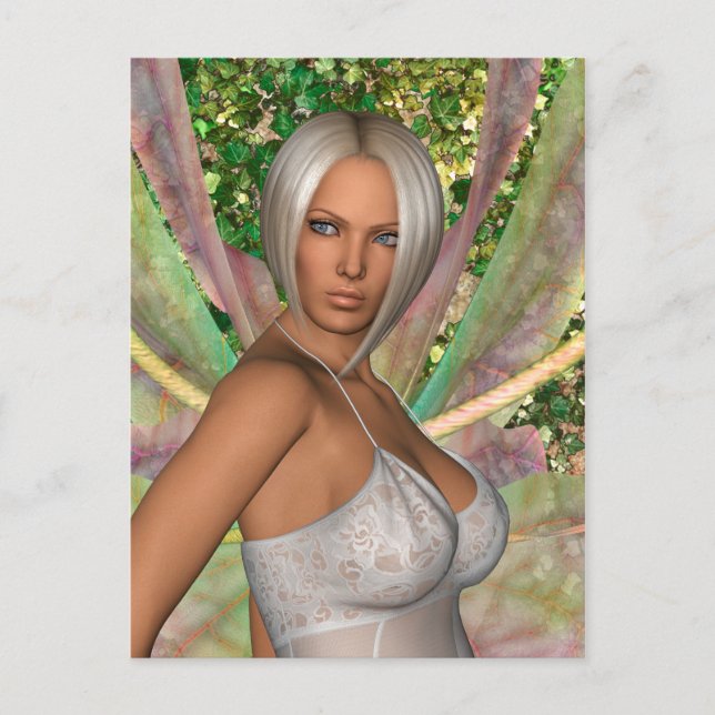 Cartão Postal Borboleta de fada (Frente)