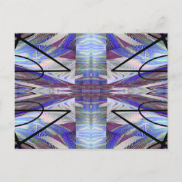 Cartão Postal Borboleta Em Dobra De Tempo