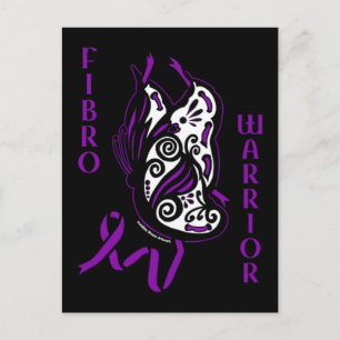 Cartão Postal Borboleta/Fita...Fibro