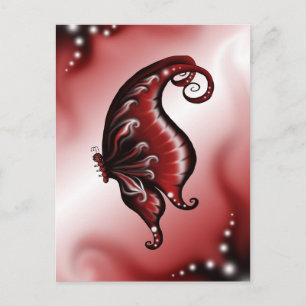 Cartão Postal Borboleta Mágica