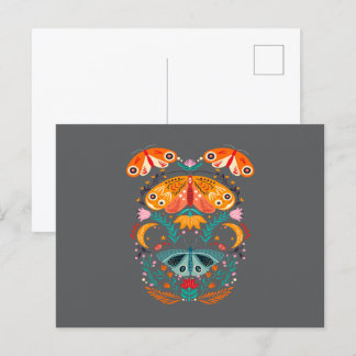 Cartão Postal Borboleta Mágica de Asas Encantadas