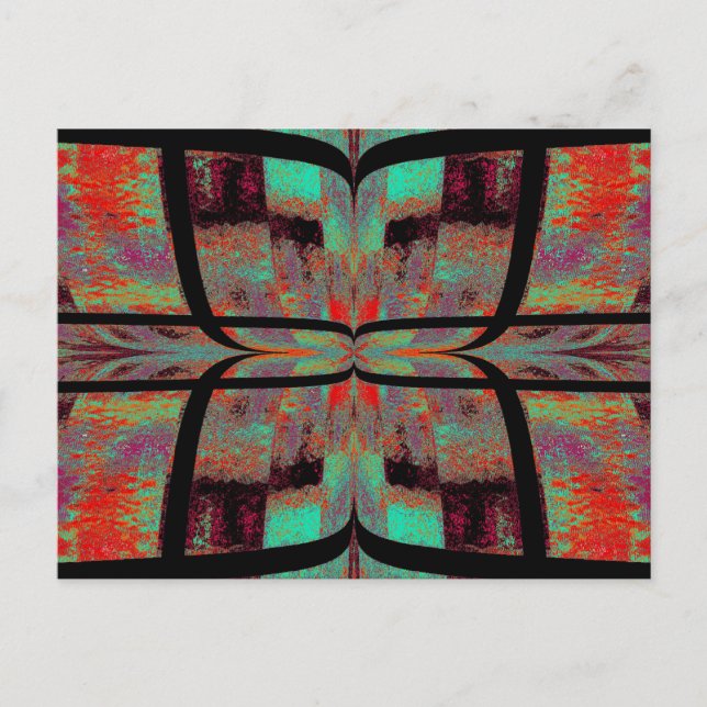 Cartão Postal Borboleta Matelassada 13  (Frente)