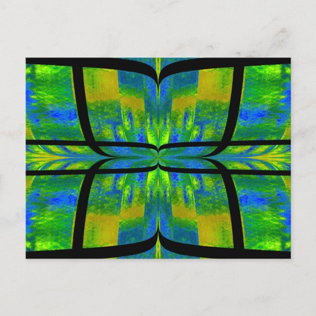 Cartão Postal Borboleta Matelassada 4 (Frente)