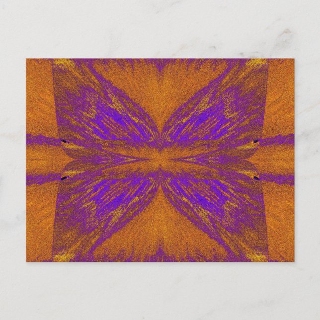 Cartão Postal Borboleta Velvet 6 (Frente)