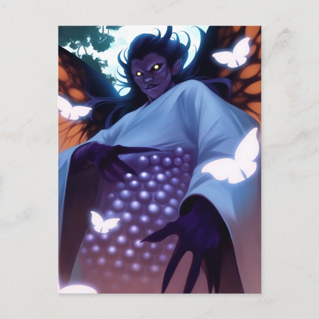 Cartão Postal Borboletas (Frente)