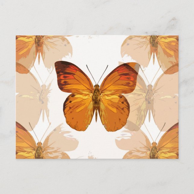 Cartão Postal Borboletas (Frente)