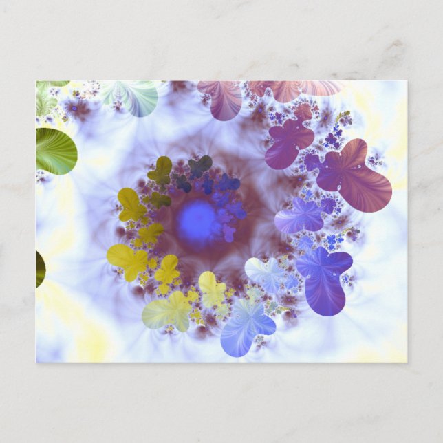 Cartão Postal Borboletas (Frente)