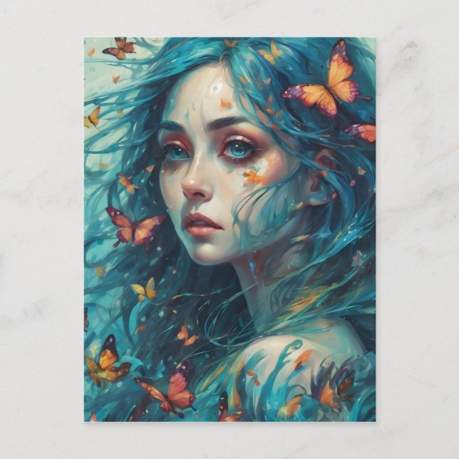 Cartão Postal Borboletas e Blues Série 1 (Frente)