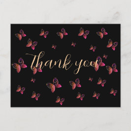 Cartão Postal borboletas voadoras natureza