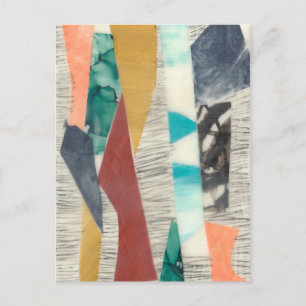 Cartão Postal Borda colorida II