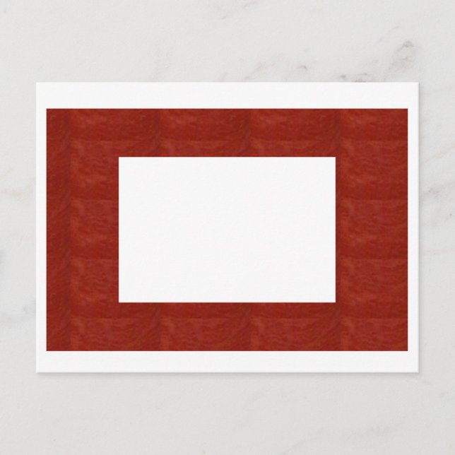 Cartão Postal Borda do Crystal Stone: EDITABLE adicionar texto o (Frente)