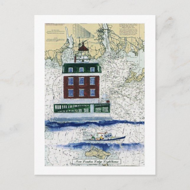 Cartão Postal Borda nova de Londres (Frente)