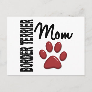 Cartão Postal Borda Terrier Mãe 2