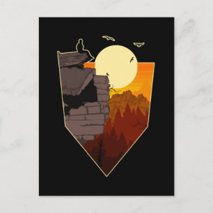 Cartão Postal Bordo Da Selvagem