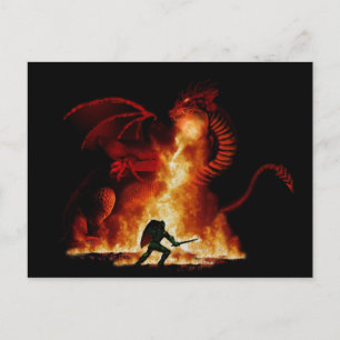 Cartão Postal Bordox Dragon Slayer