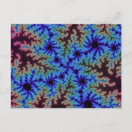 Cartão Postal Borgonha e Blue Speckle